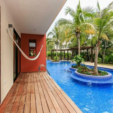 Apartment Swim Up- 2 Bdr & 2 Bike In Tulum